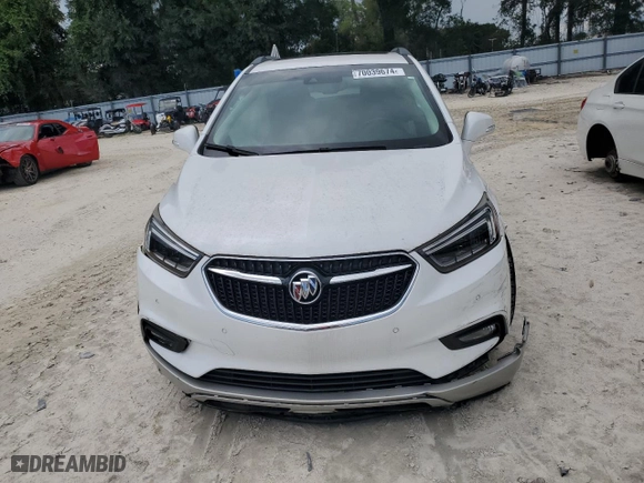 2017 Buick Encore Premium with VIN KL4CJDSB0HB042596, listed as a Copart auction lot 70039674 with 46,691 mi miles and Salvage Title. Bid and sale history available at carsss.com. Image 5.