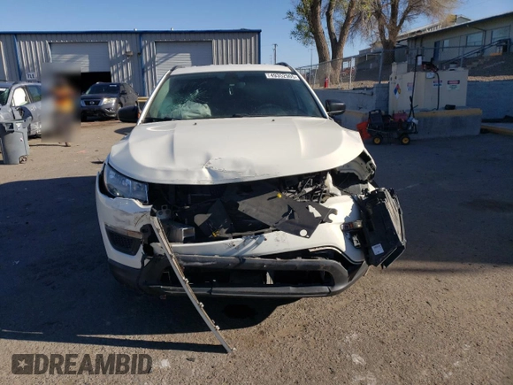 2019 Jeep Compass Sport z VIN 3C4NJCAB0KT726483, wystawiony jako Copart lot #49352905 z przebiegiem 116 915 mil mil oraz Szkoda całkowita • Salvage title. Historia ofert i sprzedaży dostępna na DreamBid. Obrazek 5.