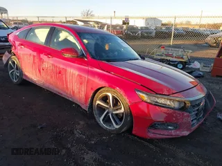 2019 Honda Accord Sport with VIN 1HGCV1F36KA153065, listed as a IAAI auction lot 41407216 with 71,459 mi miles and . Bid and sale history available at carsss.com. Image 1.