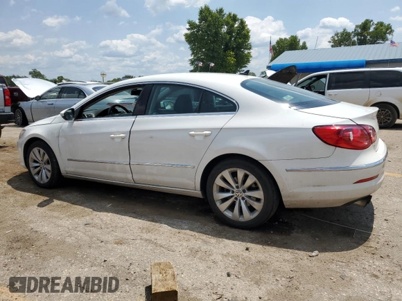 2012 Volkswagen CC Sport with VIN WVWMN7AN4CE550802, listed as a Copart auction lot 64181834 with 167,045 mi miles and Salvage Title. Bid and sale history available at carsss.com. Image 2.