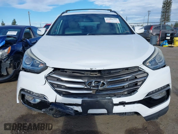 2017 Hyundai Santa Fe 2.4L z VIN 5XYZU3LB7HG438756, wystawiony jako IAAI lot #41480791 z przebiegiem 138 392 mil mil oraz . Historia ofert i sprzedaży dostępna na DreamBid. Obrazek 12.