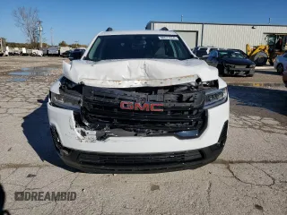 2023 GMC Acadia SLT with VIN 1GKKNMLS4PZ262595, listed as a Copart auction lot 80511654 with 5,132 mi miles and Salvage Title. Bid and sale history available at DreamBid. Image 5.
