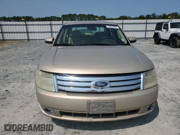 2008 Ford Taurus SEL with VIN 1FAHP24W68G151345, listed as a Copart auction lot 70502804 with 147,563 mi miles and Salvage Title. Bid and sale history available at carsss.com. Image 5.