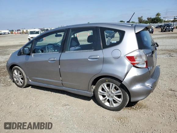 2009 Honda Fit Sport with VIN JHMGE88429S035189, listed as a Copart auction lot 53992725 with 87,030 mi miles and Salvage Title. Bid and sale history available at carsss.com. Image 2.