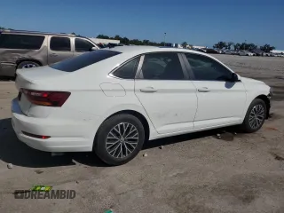 2019 Volkswagen Jetta S z VIN 3VWC57BU5KM047822, wystawiony jako Copart lot #55293365 z przebiegiem 74 538 mil mil oraz Nie do naprawy • Non repairable. Historia ofert i sprzedaży dostępna na DreamBid. Obrazek 3.