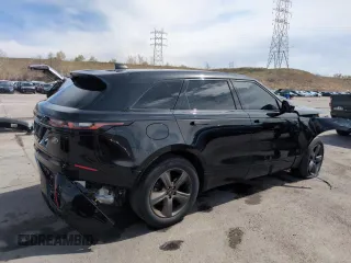 2021 Land Rover Range Rover Velar R-Dynamic S with VIN SALYT2EX0MA315255, listed as a Copart auction lot 53376485 with 75,980 mi miles and Salvage title. Bid and sale history available at DreamBid. Image 3.