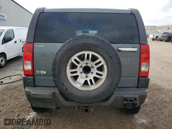 2008 Hummer H3 SUV Luxury with VIN 5GTEN13E388108462, listed as a Copart auction lot 45057225 with 240,946 mi miles and Clean Title. Bid and sale history available at carsss.com. Image 6.