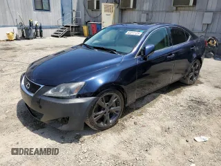 2006 Lexus IS 350 with VIN JTHBE262965007974, listed as a Copart auction lot 62011125 with 196,177 mi miles and Clean title. Bid and sale history available at DreamBid. Image 1.