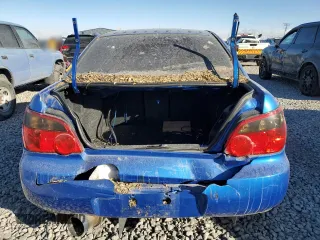 2004 Subaru Impreza Sedan (Natl) WRX with VIN JF1GD29684G524957, listed as a Copart auction lot 89370065 with 0 mi miles and Clean Title. Bid and sale history available at carsss.com. Image 6.