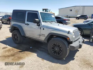 2013 Jeep Wrangler Sport with VIN 1C4AJWAG5DL706031, listed as a Copart auction lot 54594465 with 103,718 mi miles and Salvage Title. Bid and sale history available at carsss.com. Image 4.