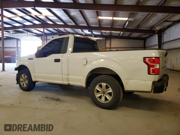 2018 Ford F-150 XL with VIN 1FTMF1CB2JFE39024, listed as a Copart auction lot 88847245 with 121,592 mi miles and Salvage Title. Bid and sale history available at carsss.com. Image 2.