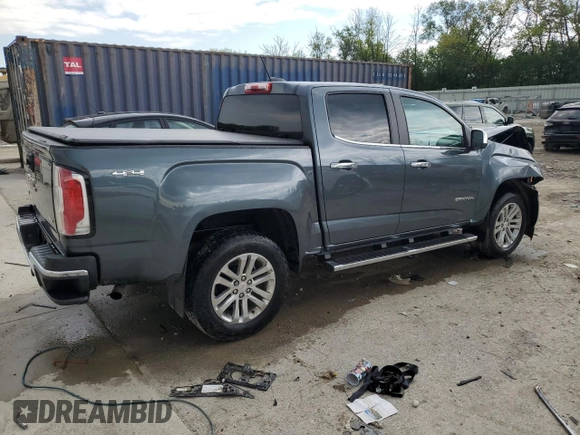 2015 GMC Canyon 4WD SLT z VIN 1GTG6CE38F1136669, wystawiony jako Copart lot #58400785 z przebiegiem 114 685 mil mil oraz Nie do naprawy • Non repairable. Historia ofert i sprzedaży dostępna na DreamBid. Obrazek 3.