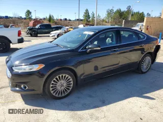 2016 Ford Fusion Titanium with VIN 3FA6P0K94GR269720, listed as a Copart auction lot 47759495 with 112,161 mi miles and Salvage Title. Bid and sale history available at DreamBid. Image 1.
