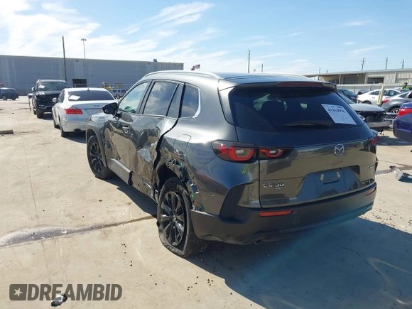 2023 Mazda CX-50 S Select with VIN 7MMVABAM5PN150568, listed as a IAAI auction lot 41464996 with 62,612 mi miles and . Bid and sale history available at DreamBid. Image 3.