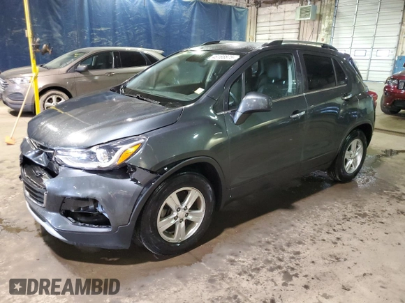 2019 Chevrolet Trax LT with VIN 3GNCJLSB9KL350640, listed as a Copart auction lot 48168875 with 73,358 mi miles and Clean Title. Bid and sale history available at carsss.com. Image 1.