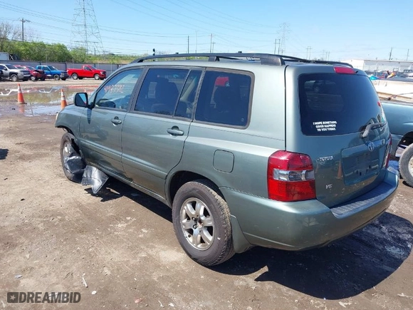 2005 Toyota Highlander with VIN JTEDP21A550059368, listed as a IAAI auction lot 41987392 with 164,599 mi miles. Bid and sale history available at carsss.com. Image 3.
