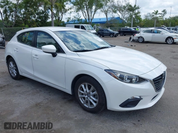 2016 Mazda 3 i Sport with VIN JM1BM1K70G1326608, listed as a IAAI auction lot 42064574 with 34,219 mi miles and . Bid and sale history available at DreamBid. Image 1.