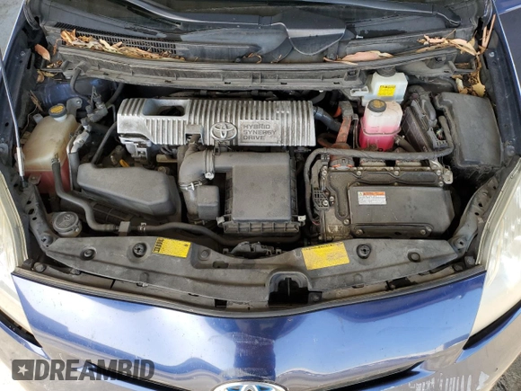 2013 Toyota Prius One with VIN JTDKN3DUXD1725534, listed as a Copart auction lot 51963425 with 188,447 mi miles and Salvage Title. Bid and sale history available at DreamBid. Image 12.