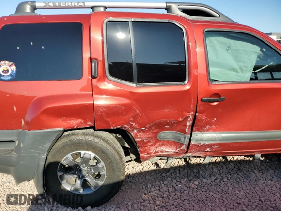 2015 Nissan Xterra S with VIN 5N1AN0NU4FN650328, listed as a Copart auction lot 57619685 with 79,037 mi miles and Salvage title. Bid and sale history available at DreamBid. Image 11.