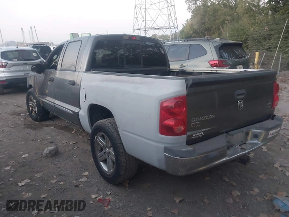 2008 Dodge Dakota Laramie with VIN 1D7HW58N18S603012, listed as a IAAI auction lot 40326773 with 1 mi miles. Bid and sale history available at carsss.com. Image 3.