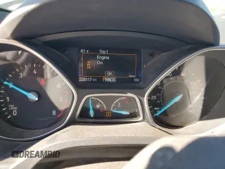 2017 Ford Escape S with VIN 1FMCU0F77HUC67545, listed as a Copart auction lot 56861555 with 228,117 mi miles and Salvage title. Bid and sale history available at DreamBid. Image 9.