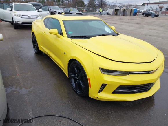 2016 Chevrolet Camaro 2LT with VIN 1G1FD1RSXG0159524, listed as a IAAI auction lot 41542603 with 127,798 mi miles. Bid and sale history available at carsss.com. Image 1.