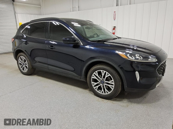 2021 Ford Escape SEL z VIN 1FMCU9H6XMUA64636, wystawiony jako Copart lot #62016695 z przebiegiem 98 479 mil mil oraz Czysty tytuł • Clean title. Historia ofert i sprzedaży dostępna na DreamBid. Obrazek 4.