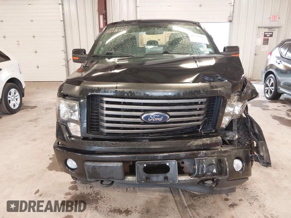 2012 Ford F-150 XL with VIN 1FTFX1EF8CFA73434, listed as a IAAI auction lot 40370165 with 128,733 mi miles. Bid and sale history available at carsss.com. Image 12.