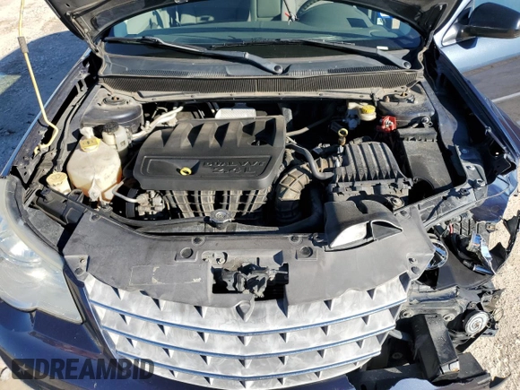 2008 Chrysler Sebring LX with VIN 1C3LC46K48N208793, listed as a Copart auction lot 81047004 with 167,791 mi miles and Salvage Title. Bid and sale history available at carsss.com. Image 11.