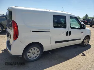 2019 Ram ProMaster City Cargo Tradesman SLT with VIN ZFBHRFBB3K6M32904, listed as a Copart auction lot 57041804 with 163,633 mi miles and Salvage Title. Bid and sale history available at DreamBid. Image 3.