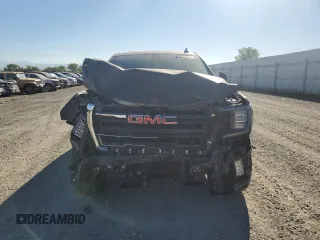 2022 GMC Yukon SLT with VIN 1GKS2BKD0NR115087, listed as a Copart auction lot 64805714 with 43,977 mi miles and Salvage Title. Bid and sale history available at carsss.com. Image 5.