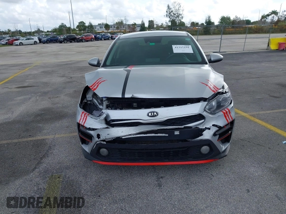 2021 Kia Forte LXS with VIN 3KPF24AD6ME294384, listed as a IAAI auction lot 41215191 with 146,115 mi miles. Bid and sale history available at carsss.com. Image 6.