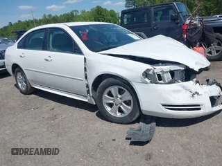 2014 Chevrolet Impala LS z VIN 2G1WA5E39E1176461, wystawiony jako IAAI lot #42056216 z przebiegiem 130 482 mil mil oraz . Historia ofert i sprzedaży dostępna na DreamBid. Obrazek 1.