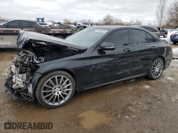 2020 Mercedes-Benz C 43 AMG z VIN 55SWF6EB3LU334503, wystawiony jako Copart lot #46309145 z przebiegiem 67 918 mil mil oraz Szkoda całkowita • Salvage title. Historia ofert i sprzedaży dostępna na DreamBid. Obrazek 1.