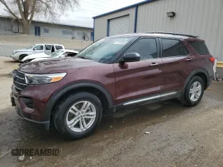 2022 Ford Explorer XLT with VIN 1FMSK7DH1NGA32848, listed as a Copart auction lot 47378465 with 46,329 mi miles and Clean Title. Bid and sale history available at carsss.com. Image 1.