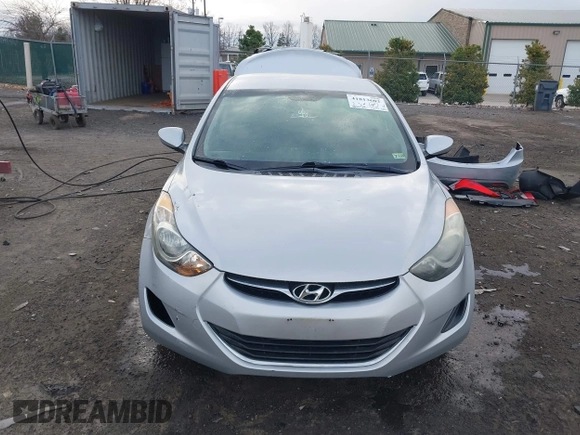 2011 Hyundai Elantra GLS with VIN 5NPDH4AE6BH038415, listed as a IAAI auction lot 41813602 with 186,039 mi miles. Bid and sale history available at carsss.com. Image 13.