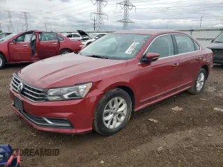 2016 Volkswagen Passat S with VIN 1VWAT7A39GC014269, listed as a Copart auction lot 57905175 with 129,362 mi miles and Salvage title. Bid and sale history available at DreamBid. Image 1.