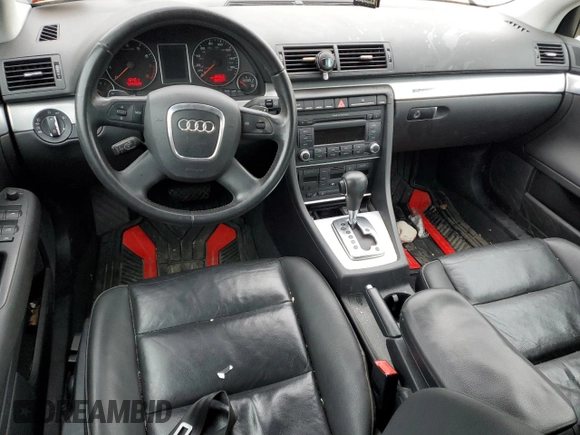 2008 Audi A4 2.0T with VIN WAUDF78E98A166786, listed as a Copart auction lot 84434984 with 182,093 mi miles and Salvage title. Bid and sale history available at DreamBid. Image 8.