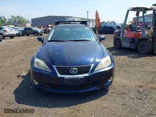 2009 Lexus IS 250 with VIN JTHBK262095105143, listed as a IAAI auction lot 41709381 with 1 mi miles. Bid and sale history available at carsss.com. Image 11.