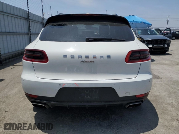 2017 Porsche Macan with VIN WP1AA2A59HLB80515, listed as a Copart auction lot 59696085 with 70,282 mi miles and Salvage title. Bid and sale history available at DreamBid. Image 6.