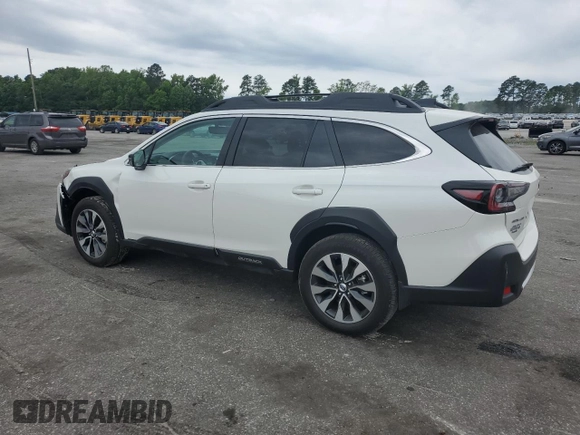 2025 Subaru Outback Limited z VIN 4S4BTANC7S3124000, wystawiony jako Copart lot #57419085 z przebiegiem 8 920 mil mil oraz Szkoda całkowita • Salvage title. Historia ofert i sprzedaży dostępna na DreamBid. Obrazek 2.