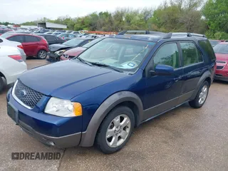 2006 Ford Freestyle SEL with VIN 1FMZK02156GA31876, listed as a IAAI auction lot 41917629 with 158,917 mi miles. Bid and sale history available at carsss.com. Image 2.