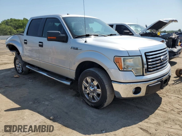 2011 Ford F-150 XL with VIN 1FTEW1CM3BFB68837, listed as a Copart auction lot 51738433 with 160,364 mi miles and Salvage Title. Bid and sale history available at carsss.com. Image 4.