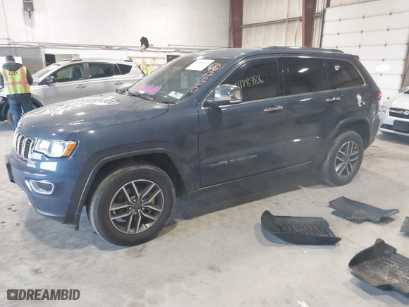 2020 Jeep Grand Cherokee Limited with VIN 1C4RJFBG8LC336225, listed as a IAAI auction lot 41789816 with 36,857 mi miles. Bid and sale history available at carsss.com. Image 17.
