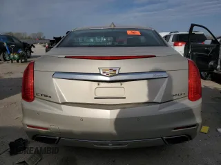 2015 Cadillac CTS AWD with VIN 1G6AW5SX1F0136854, listed as a Copart auction lot 52522065 with Not provided miles and Salvage title. Bid and sale history available at DreamBid. Image 6.