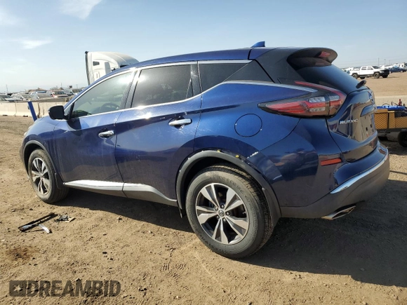 2019 Nissan Murano S with VIN 5N1AZ2MSXKN117734, listed as a Copart auction lot 52803625 with 65,786 mi miles and Salvage title. Bid and sale history available at DreamBid. Image 2.