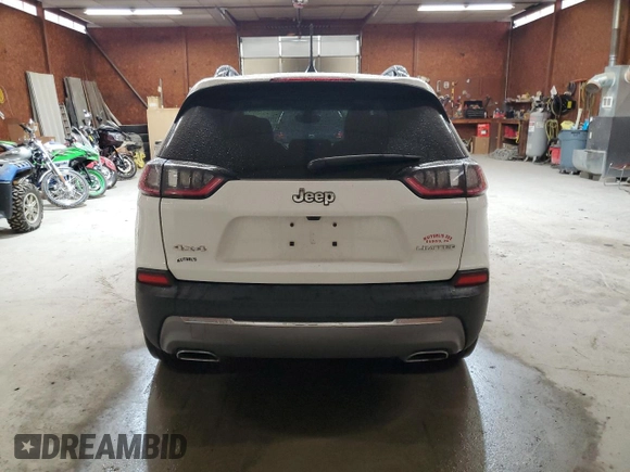 2022 Jeep Cherokee Limited with VIN 1C4PJMDXXND532916, listed as a Copart auction lot 57919635 with 14,196 mi miles and Salvage title. Bid and sale history available at DreamBid. Image 6.