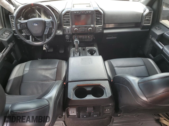 2020 Ford F-150 Raptor with VIN 1FTFW1RG0LFB10014, listed as a Copart auction lot 51578245 with 57,303 mi miles and Non Repairable. Bid and sale history available at carsss.com. Image 8.
