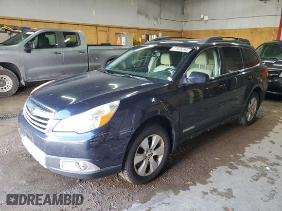 2012 Subaru Outback 2.5i Limited with VIN 4S4BRCKC0C3296109, listed as a Copart auction lot 49066925 with 166,710 mi miles and Non Repairable. Bid and sale history available at carsss.com. Image 1.
