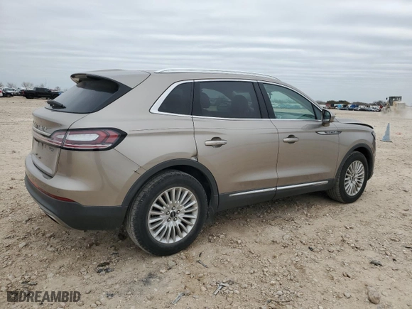 2019 Lincoln Nautilus Standard with VIN 2LMPJ6J95KBL18872, listed as a Copart auction lot 46453375 with 35,307 mi miles and Salvage Title. Bid and sale history available at carsss.com. Image 3.